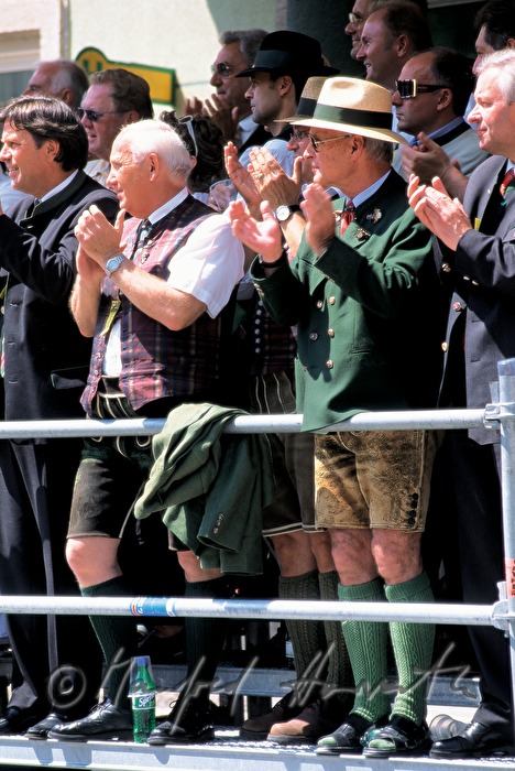 Zuschauer bei der Parade