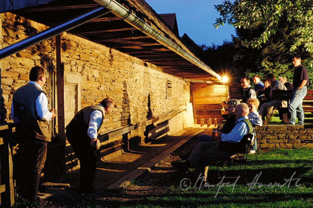 Lehmkegelbahn im Gasthaus Jochum