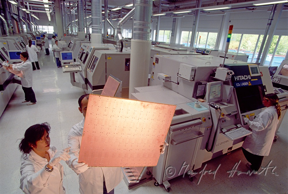 Leiterplatten-Produktion, Qualitäts-Kontrolle