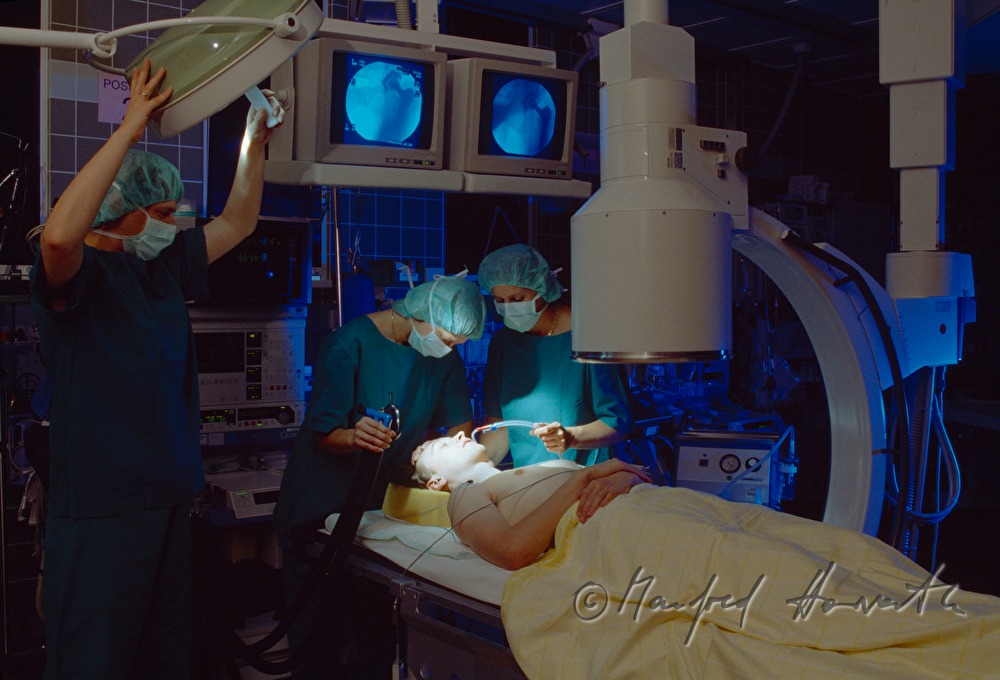 Patient im Operationssaal