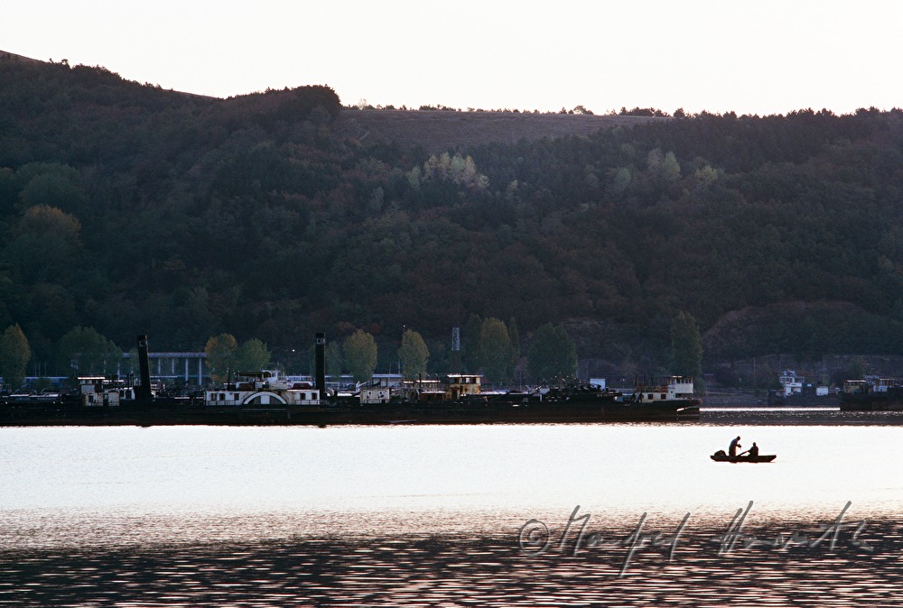 Hafen und Fischerboot