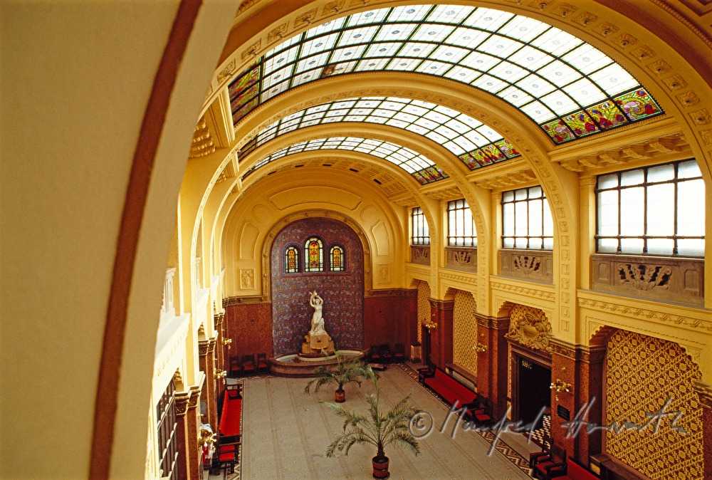 Foyer zum Wellness-Bereich