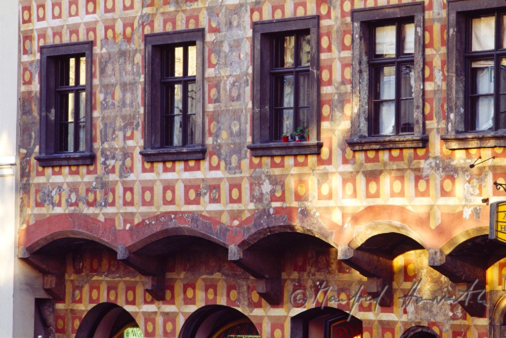 Renaissance-Fassade eines Bürgerhauses