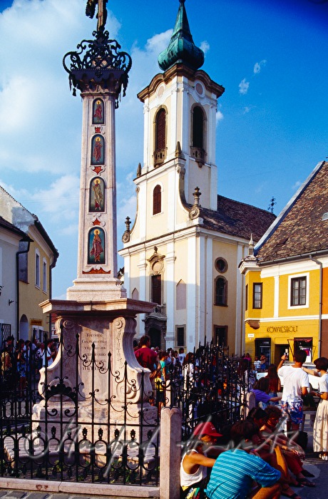 Pestsäule auf dem Hauptplatz
