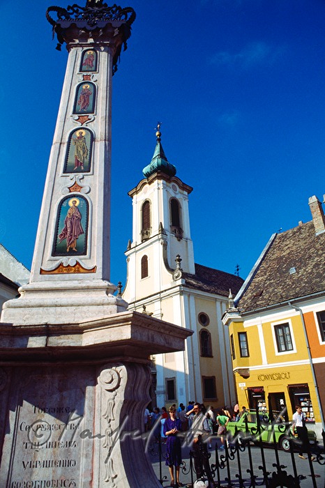 Pestsäule auf dem Hauptplatz