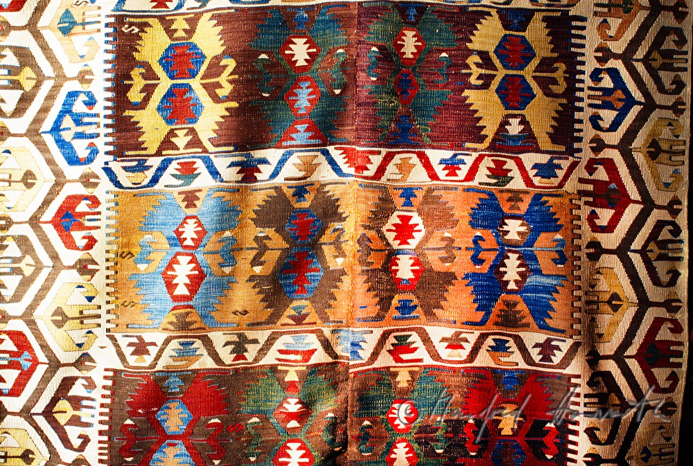 alter Anatolischer Kelim (Konya) mit Skorpionmuster