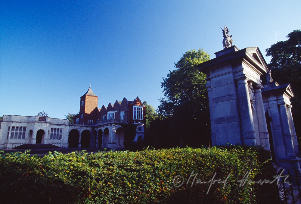architektonischer Garten und Holland Haus