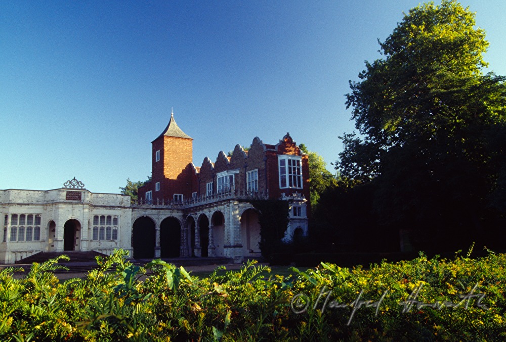 architektonischer Garten und Holland Haus