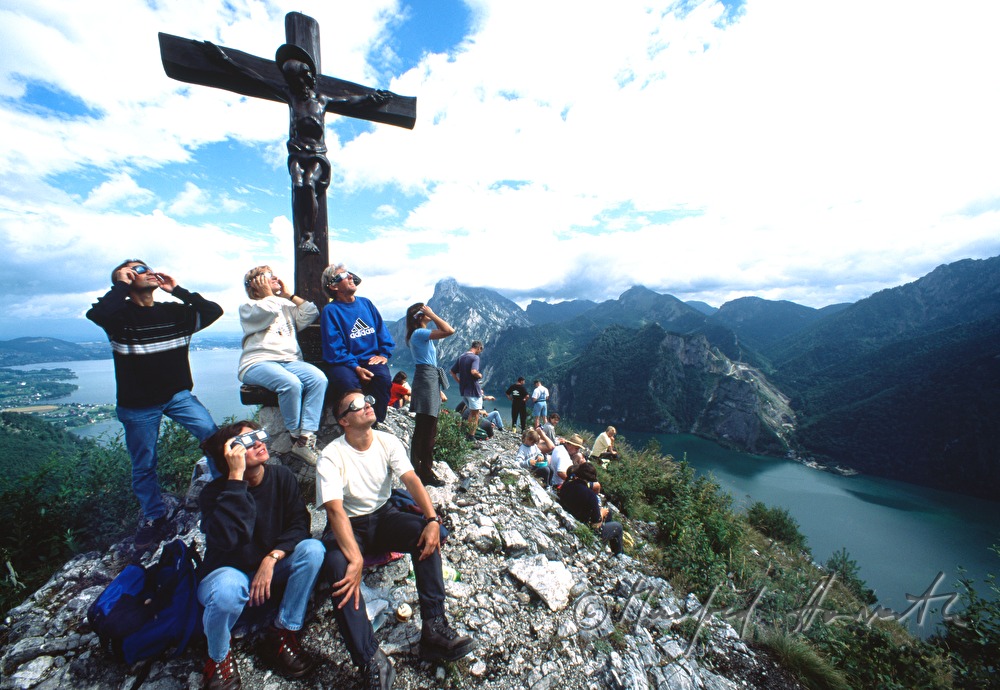 Wanderer am Sonnstein