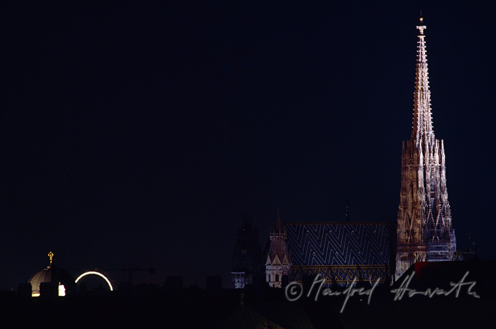 Blick vom Dach des Kunsthistorisches Museum