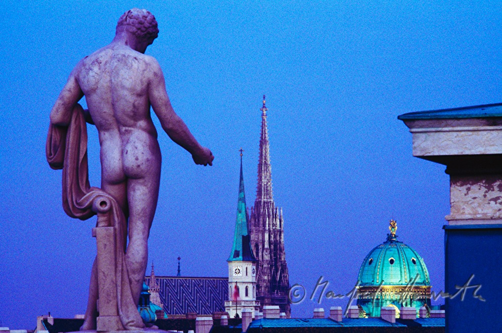 Blick vom Parlamentsdach