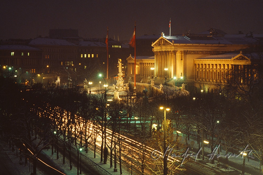 Blick vom Burgtheater