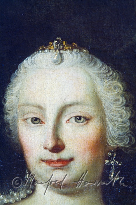 Rosenzimmer, Portrait der Kaiserin Maria Theresia