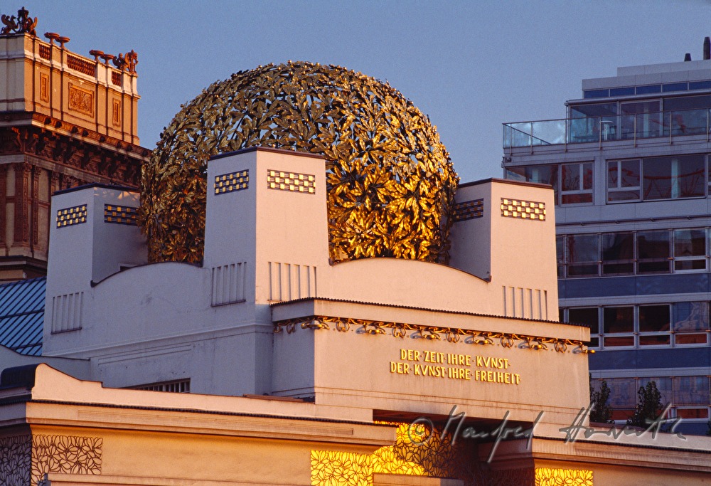 Kuppel der Secession (Lorbeer)