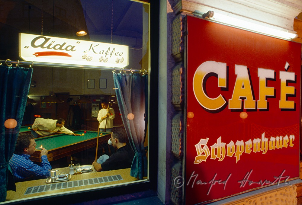 Cafe Schopenhauer, Billardspieler