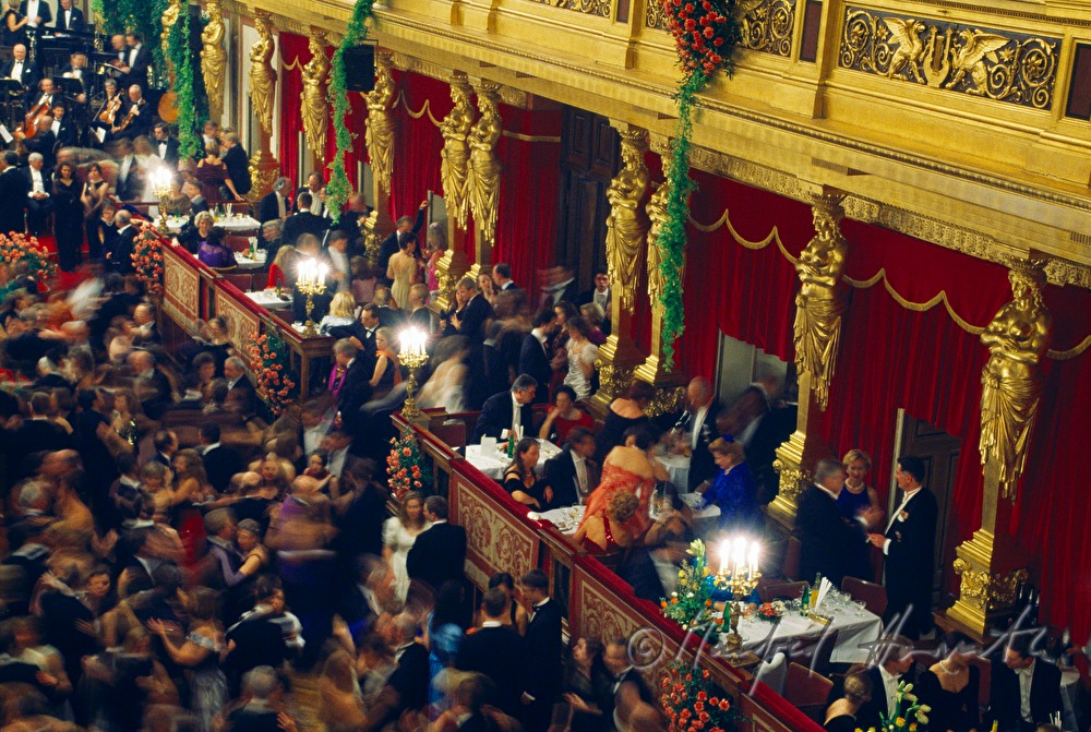 Tänzer auf dem Philharmonikerball