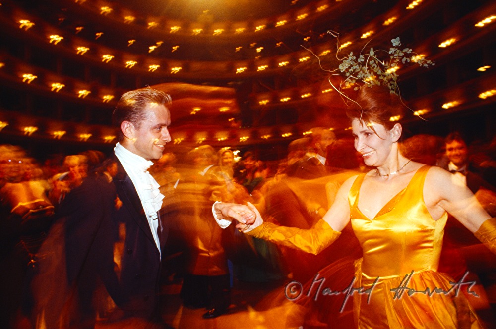 Tänzer auf dem Opernball