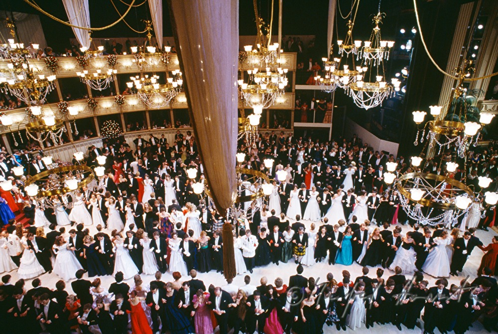 Tänzer auf dem Opernball