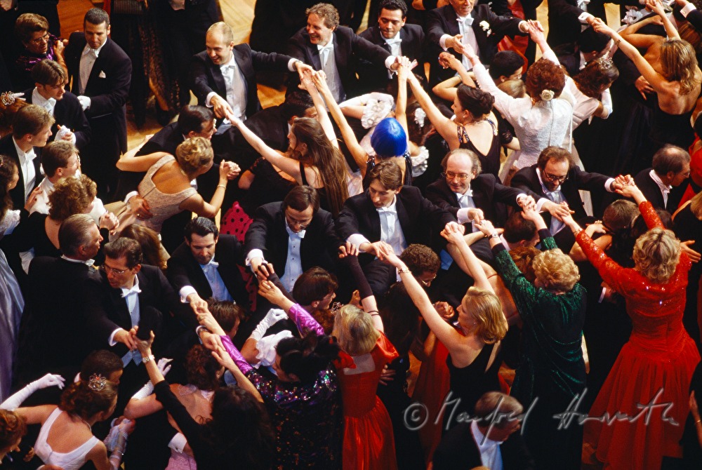 Tänzer auf dem Opernball
