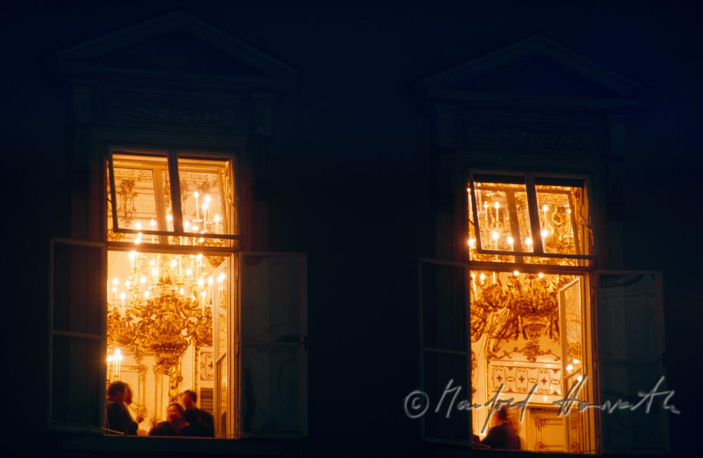 Fenster des Palais Pallavicini