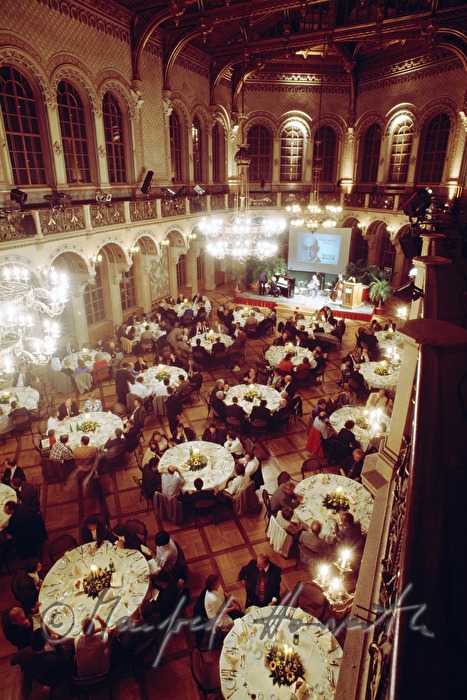 Abendveranstaltung im Festsaal des Palais Ferstel