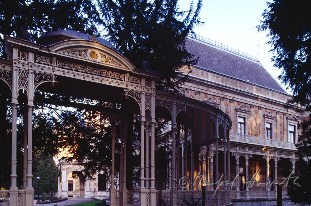 Vorderansicht der Hermesvilla (heute: Wien Museum)