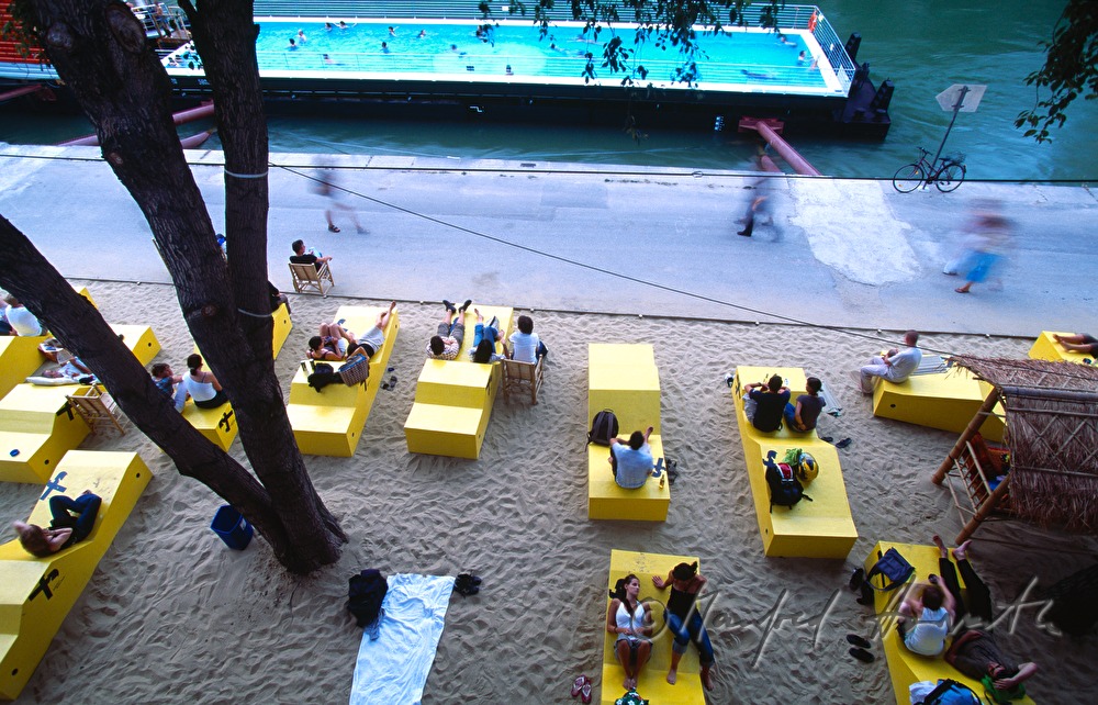 Badeschiff beim Schwedenplatz