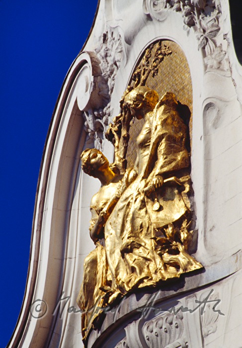 Französische Botschaft, Detail an der Fassade