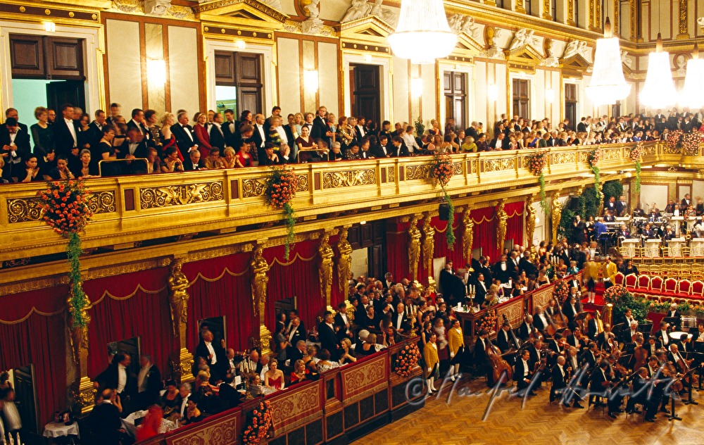 Tänzer auf dem Philharmonikerball