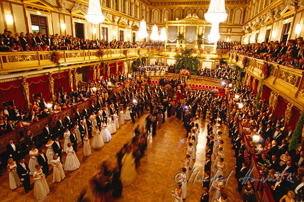 Tänzer auf dem Philharmonikerball