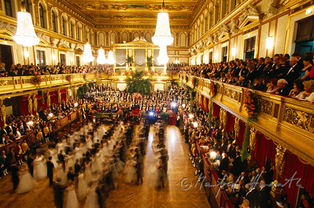 Tänzer auf dem Philharmonikerball