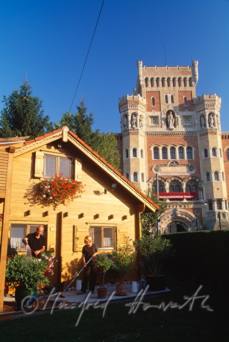 Sommerhaus in der Schrebergartensiedlung beim Arsenal