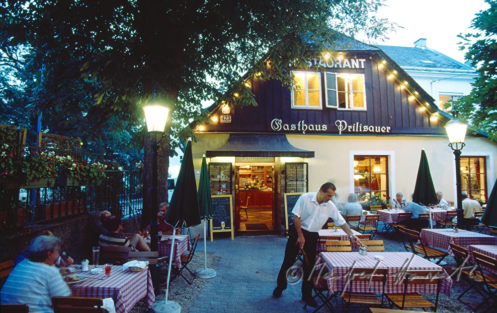 Gastgarten des Gasthaus Prilisauer