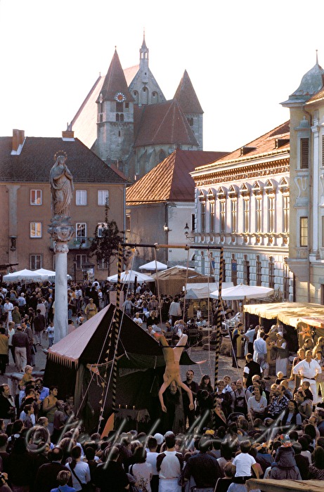 Eggenburg, Hauptplatz, Mittelalterfest
