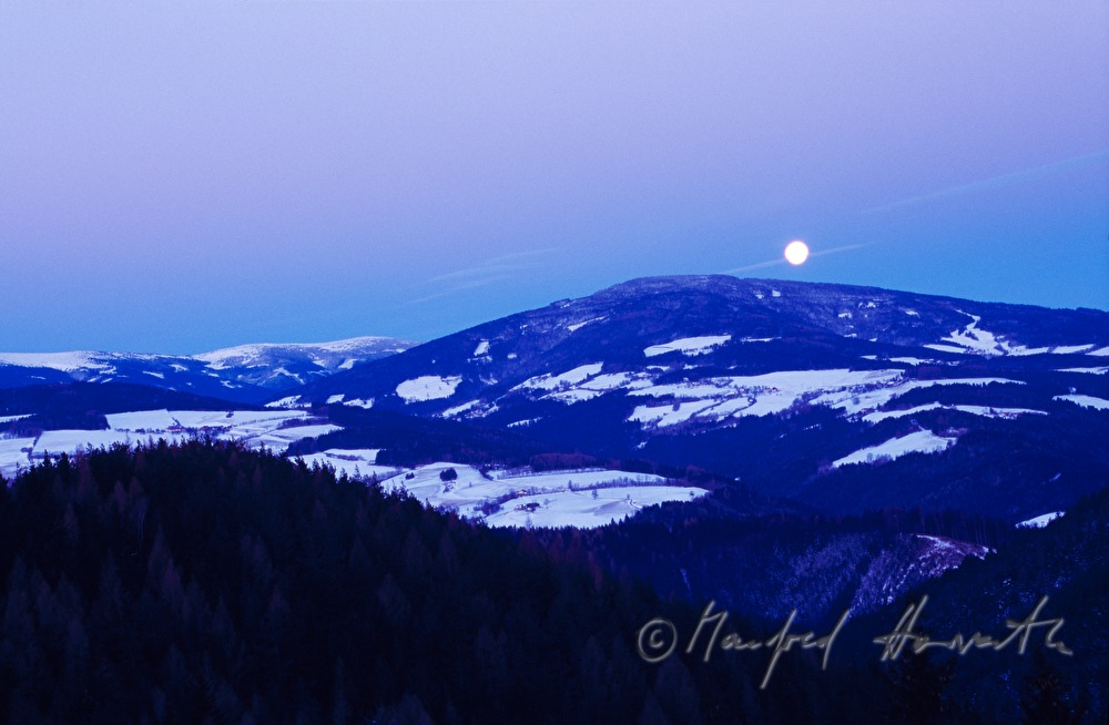 Blick vom Wechsel zum Semmering