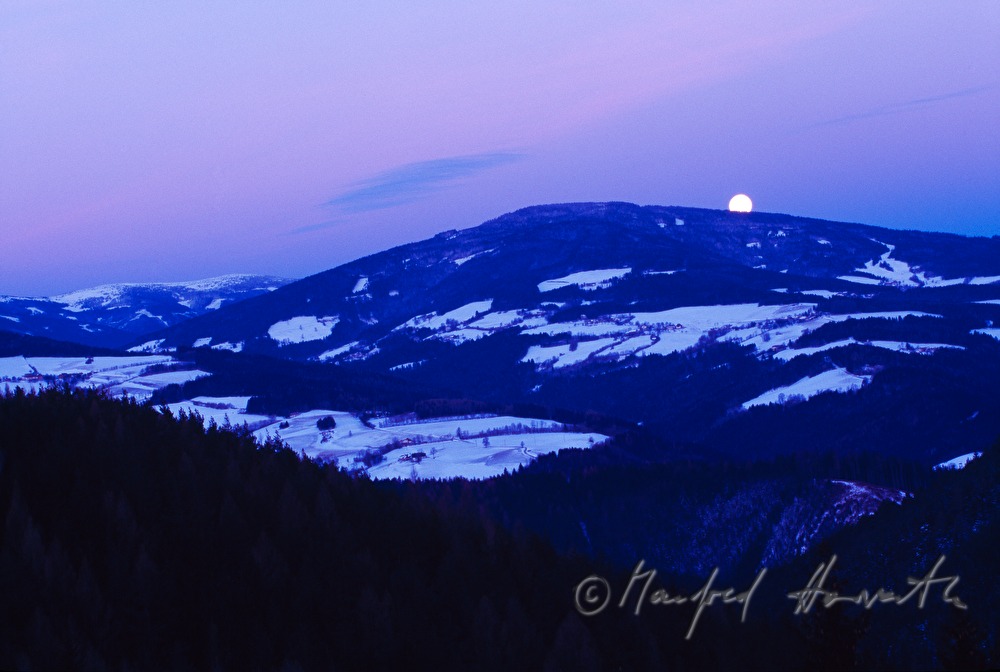 Blick vom Wechsel zum Semmering