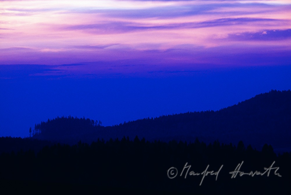 hügelige Landschaft