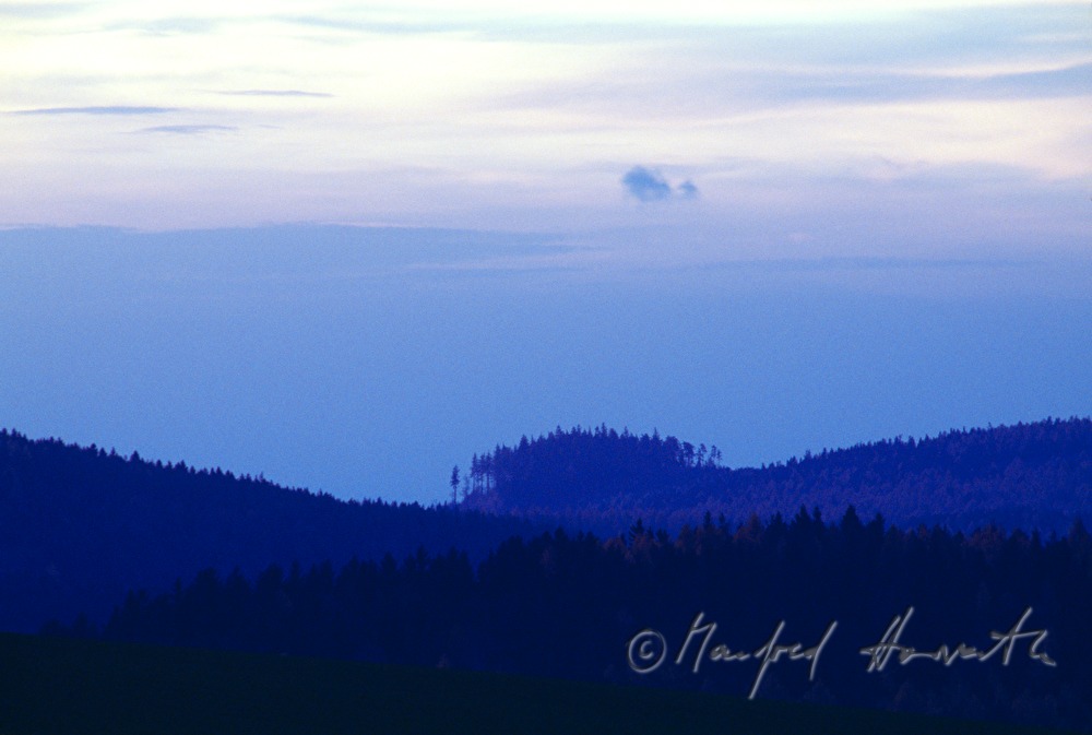 hügelige Landschaft