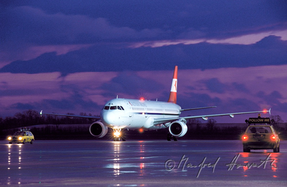 Begleitung des Flugzeuges (Follow Me)