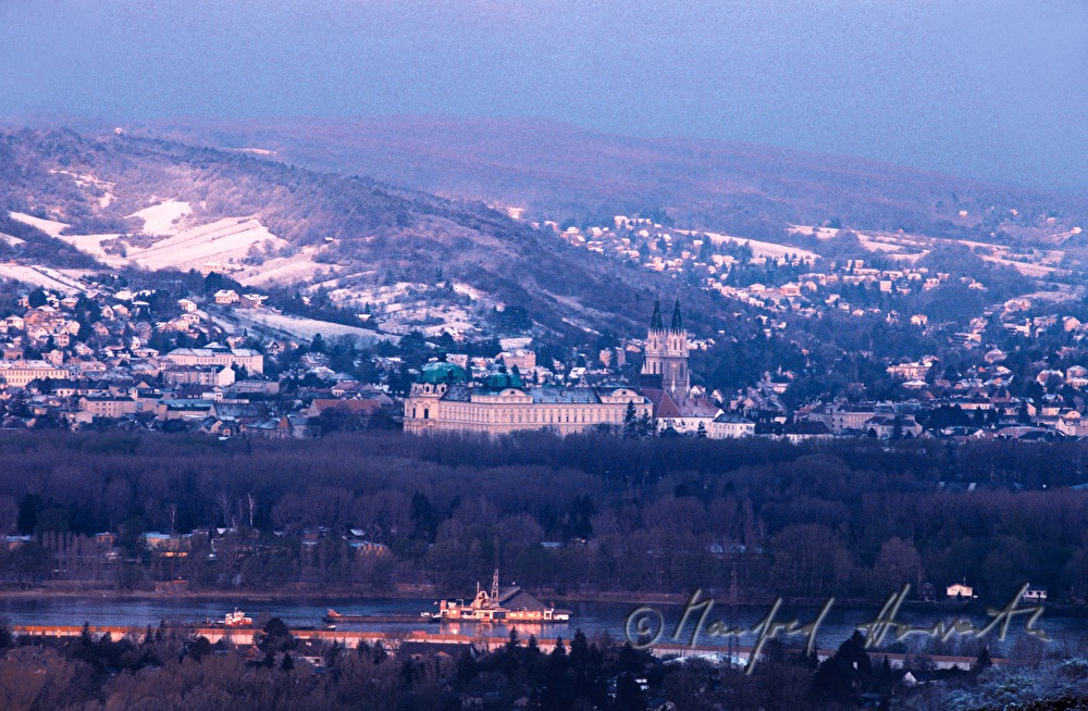 Blick vom Bisamberg über die Donau