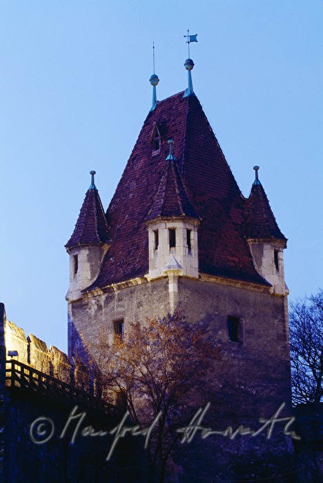 Reckturm und Rest der Stadtmauer