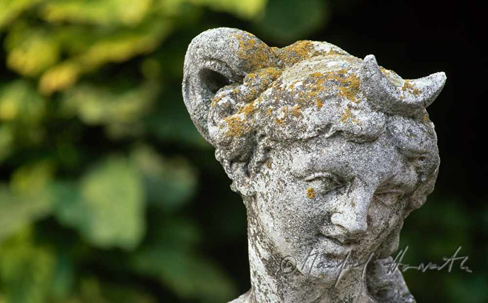 Barockfigur im Zellpark