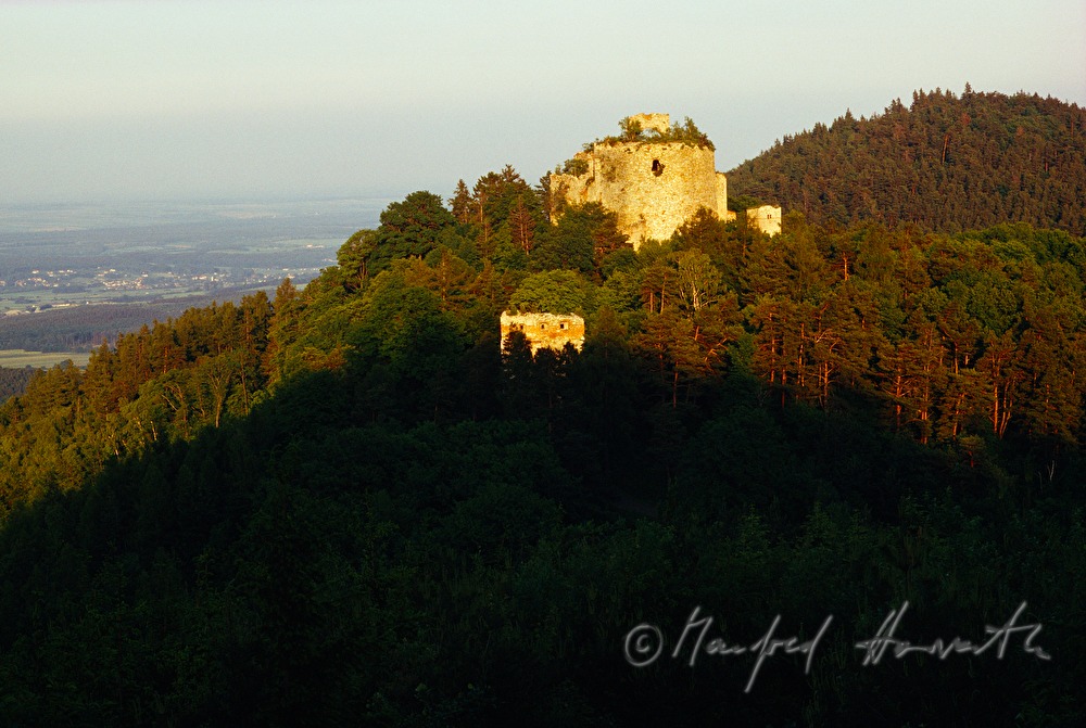 Burgruine Landsee im Naturpark Landseer Berge