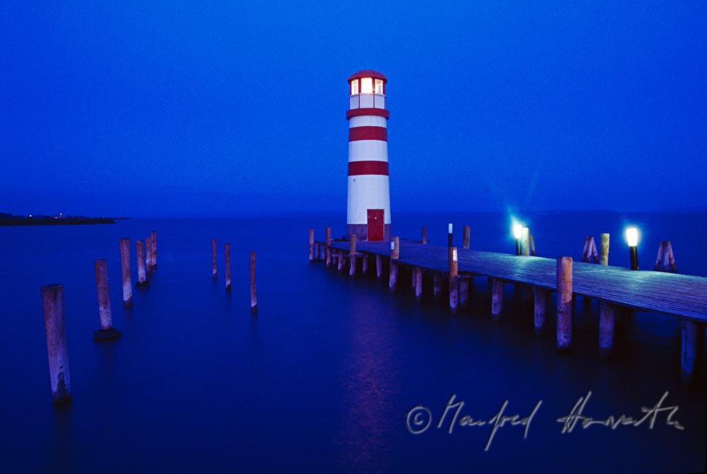 Leuchtturm und Steg