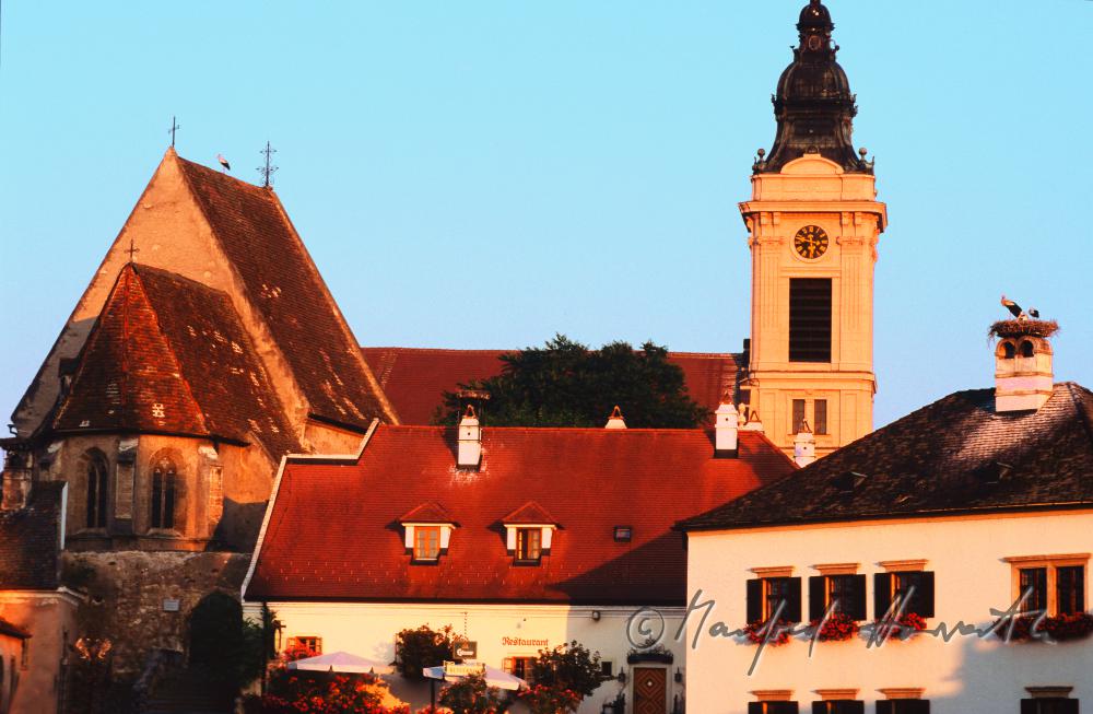 Fischerkirche, evangelische Kirche und Rusterhof
