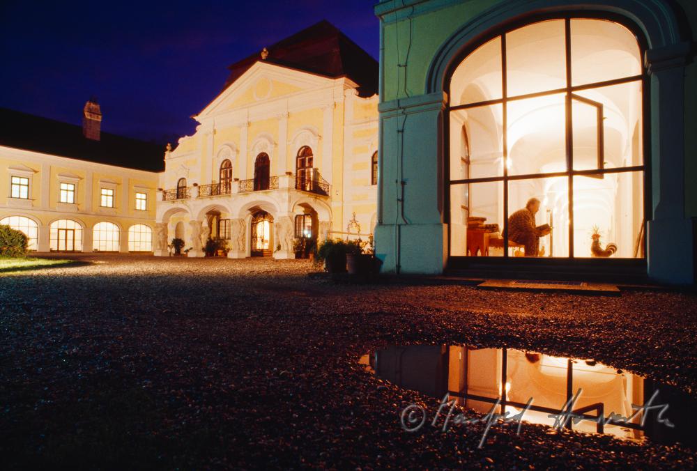 Schloss Kittsee, Blick nach Innen