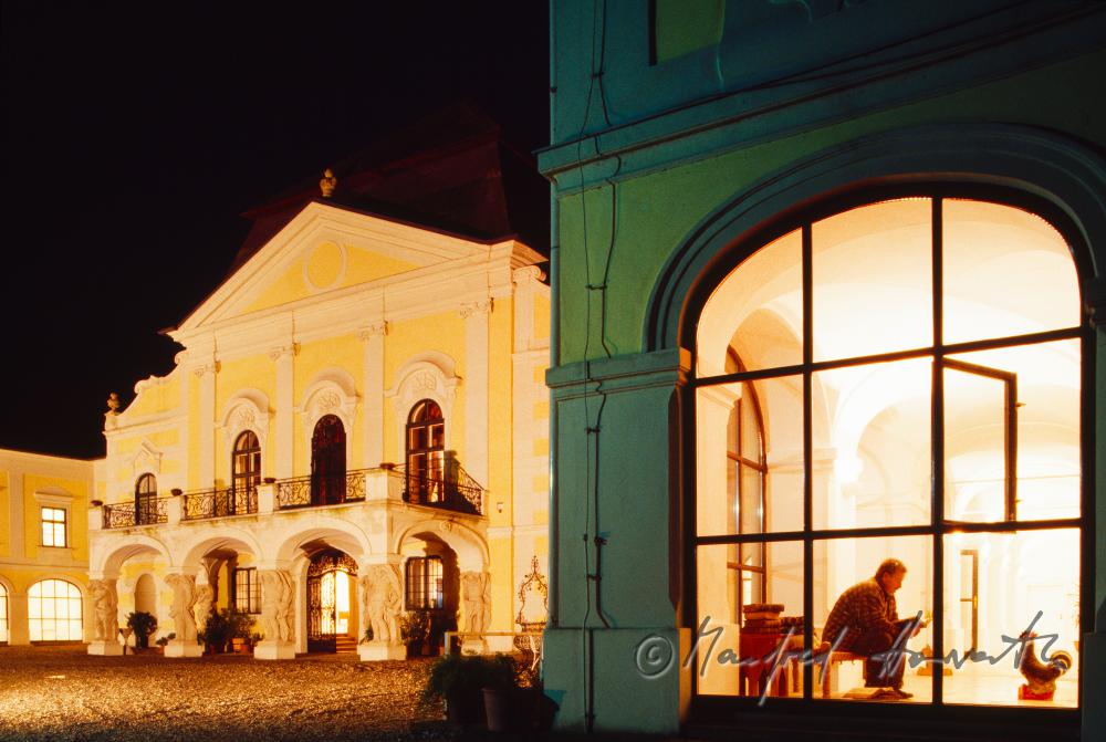 Schloss Kittsee, Blick nach Innen