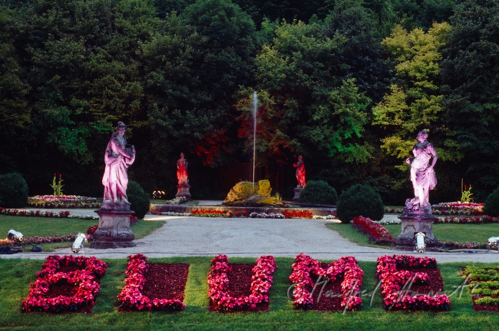 Gartenskulpturen, Springbrunnen
