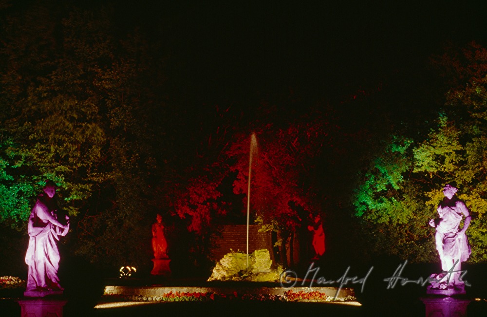 Gartenskulpturen, Springbrunnen