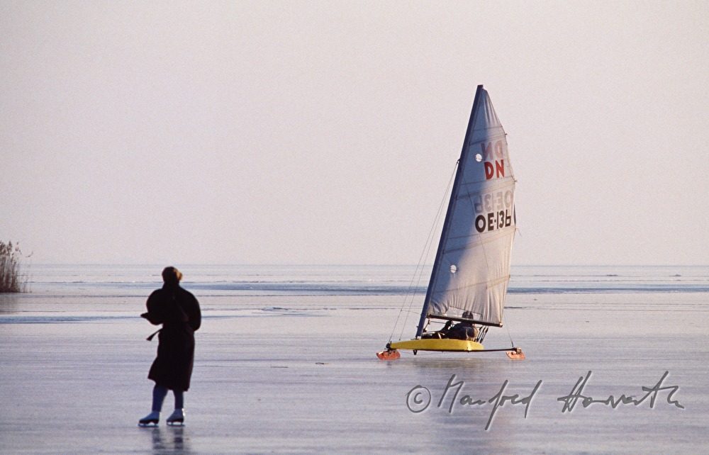 Eissegler und Eisläufer